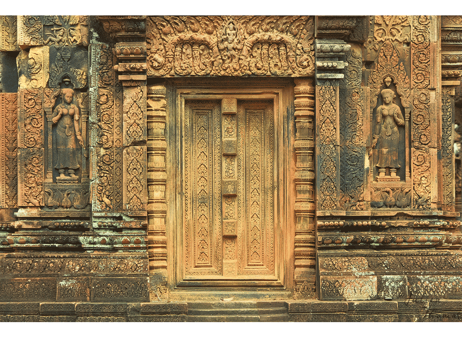 devanture temple Cambodge
